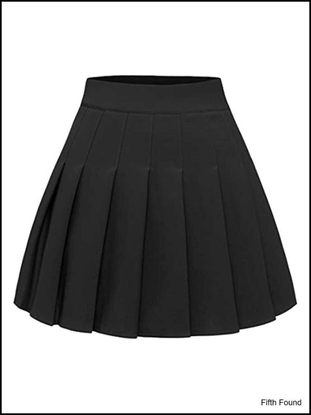 Pleated Mini Skater Skirt High Waist A-Line Tennis Skirt